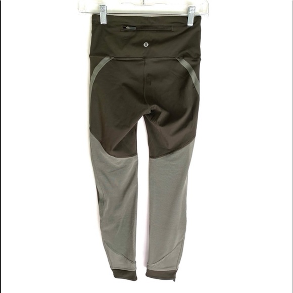 Lululemon zip the line leggings 4 - Picture 5 of 8